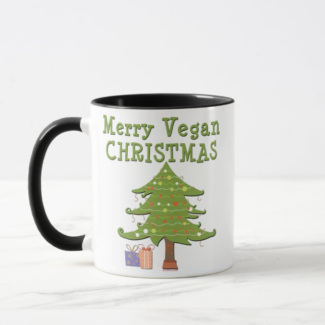 Tasse Merry Vegan Christmas (Gauche)
