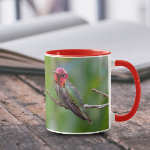 Tasse Merveilleux colibri d'Anna sur un arbre fruitier