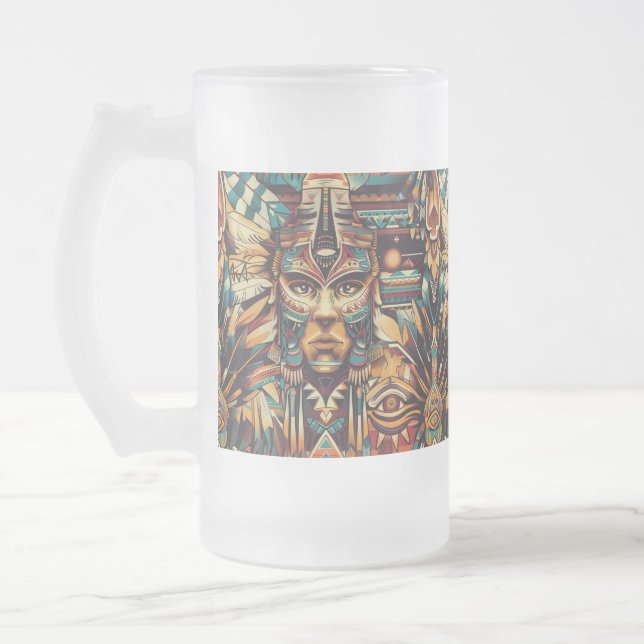 Tasse "Mesoamerican Motif" (Links)
