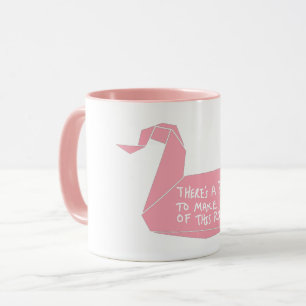 Tasse Message de grue d'évasion