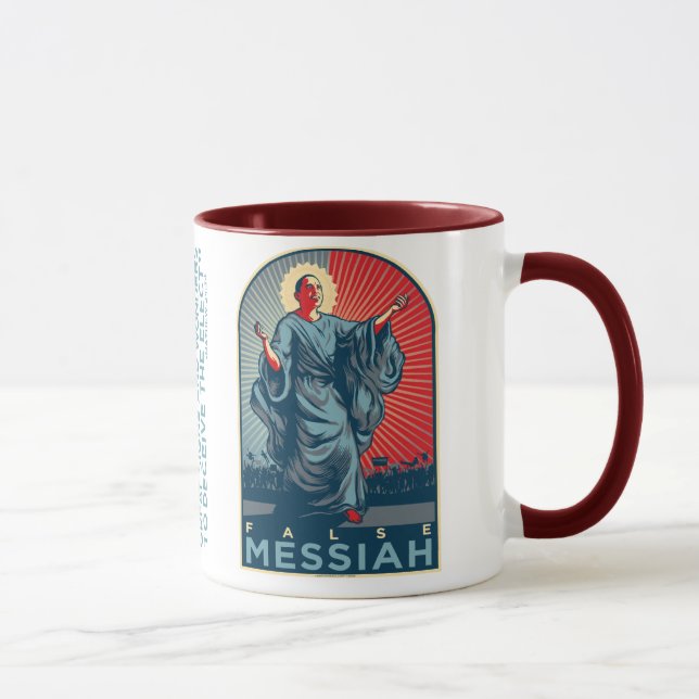 Tasse Messiah faux d'Obama (Droite)