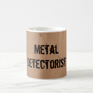 Tasse: Metalldetektorist (Schatzkarte) Kaffeetasse