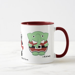 Tasse mettez dessus votre costume rouge !