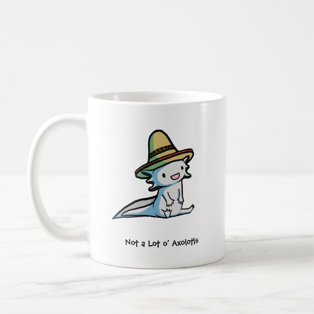 Tasse mexicaine d'Axolotl (Gauche)