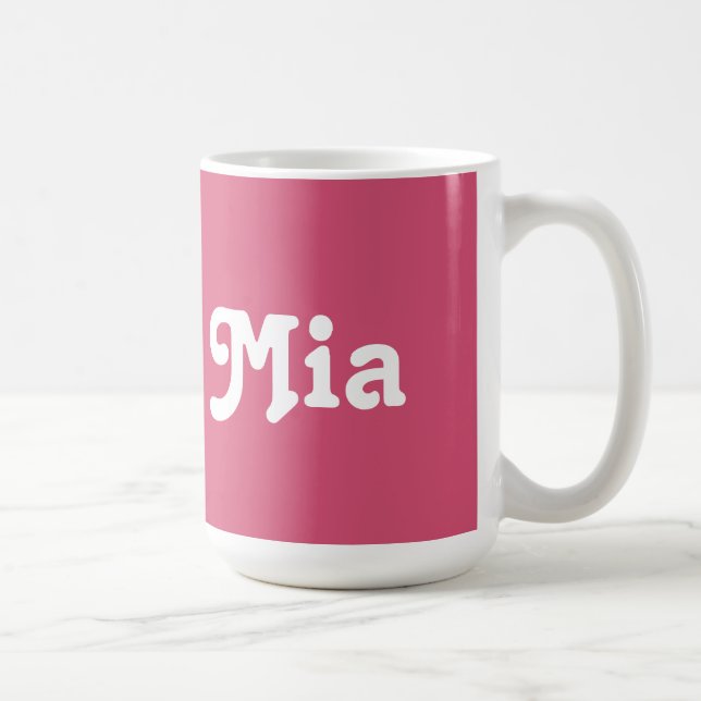 Tasse Mia (Rechts)