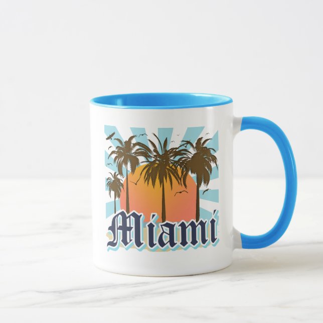 Tasse Miami Beach la Floride FLA (Droite)