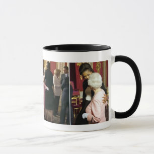 TASSE MICHELLE OBAMA AVEC LA REINE ELIZABETH II
