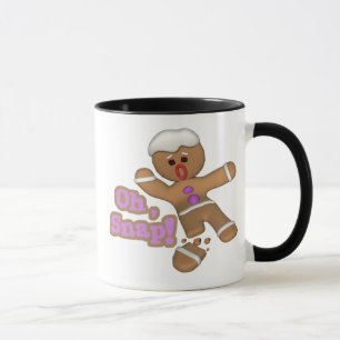 Tasse mignon oh, aimez pain d'épice biscuit homme