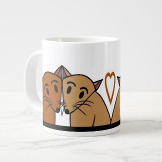 Tasse mignonne de chats