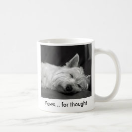 Tasse mignonne de chien de Westie