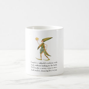Tasse mignonne de cuisinier de poème de rime