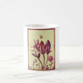 Tasse mignonne de fleur