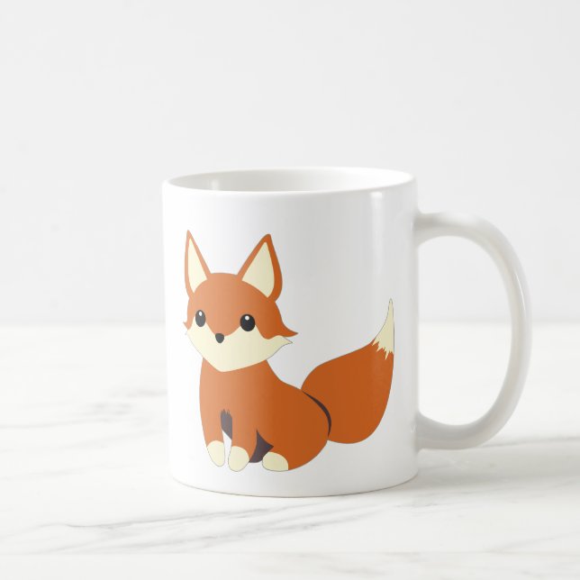 Tasse mignonne de Fox (Droite)