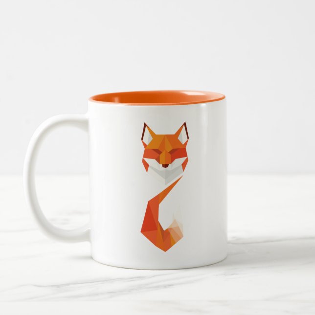 Tasse mignonne de Fox (Gauche)