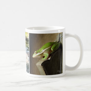 Tasse mignonne de grenouilles d'arbre