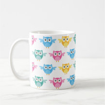 Tasse mignonne de hibou de cadeau de professeur