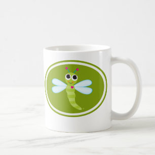 Tasse mignonne de libellule
