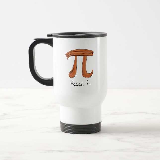 Tasse mignonne de voyage de café de jour des maths (Gauche)