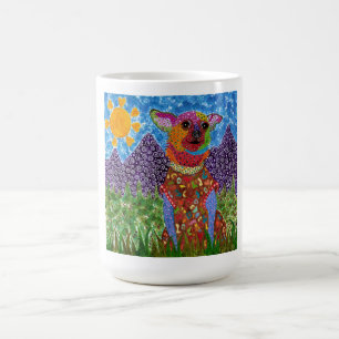 Tasse mignonne et colorée de chiwawa
