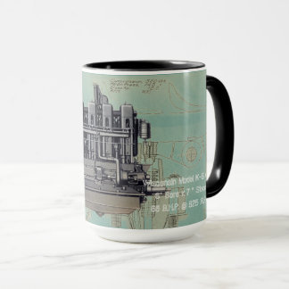 Tasse Milwaukee Wisconsin Engine Early K