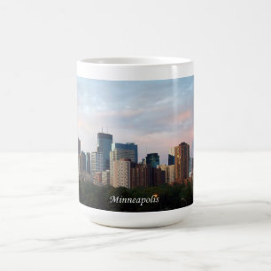 TASSE: Minneapolis, Minnesota Skyline - VOLLSTÄNDI Kaffeetasse
