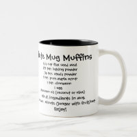 Tasse minuscule saine de recette de petit pain