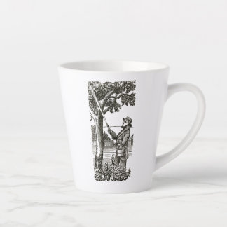 Tasse mit antiken Gärtnern