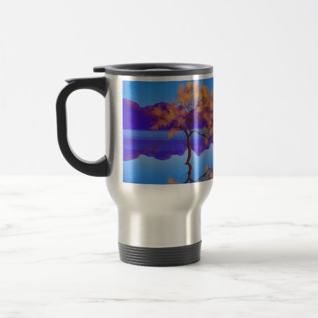 Tasse mit Baumbestand (Links)