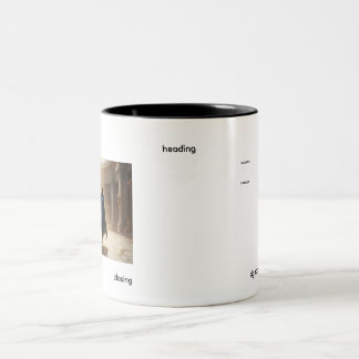 Tasse mit Bild und Text