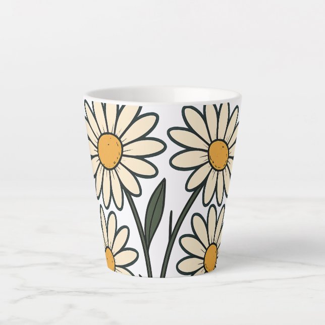 Tasse mit Blumen (Vorderseite)