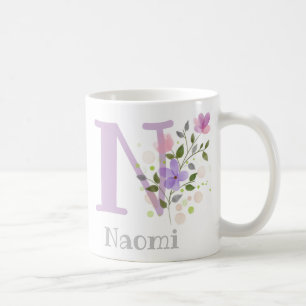 Tasse mit Blumendekor