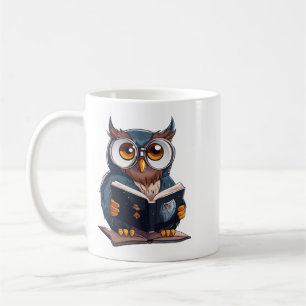 Tasse mit Buchlesedesign