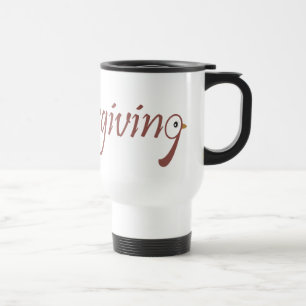 Tasse mit Cartoon Erntedank Truthahn