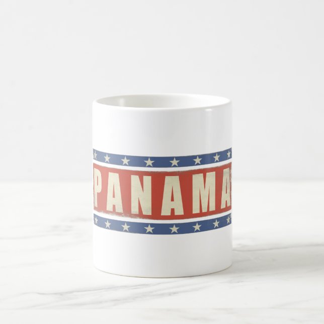 Tasse mit coolem Panama-Flaggen-Druck (Mittel)