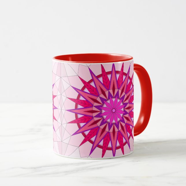 TASSE MIT COOLER KUNST FÜR DEN GEBURTSTAG (VorderseiteRechts)