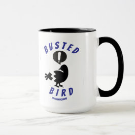 Tasse mit dem Logo "Busted Bird"