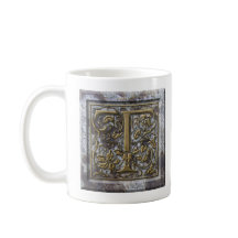 Tasse mit dem ursprünglichen "T"