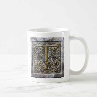 Tasse mit dem ursprünglichen "T"