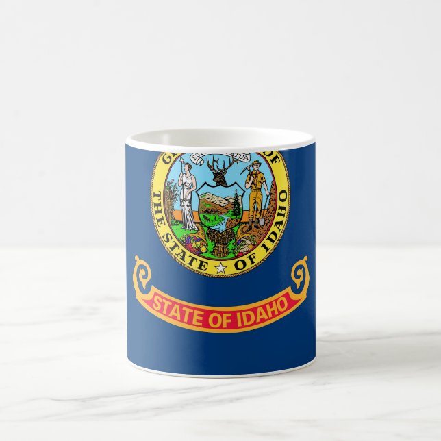 Tasse mit der Fahne des Staat Idaho - USA (Mittel)