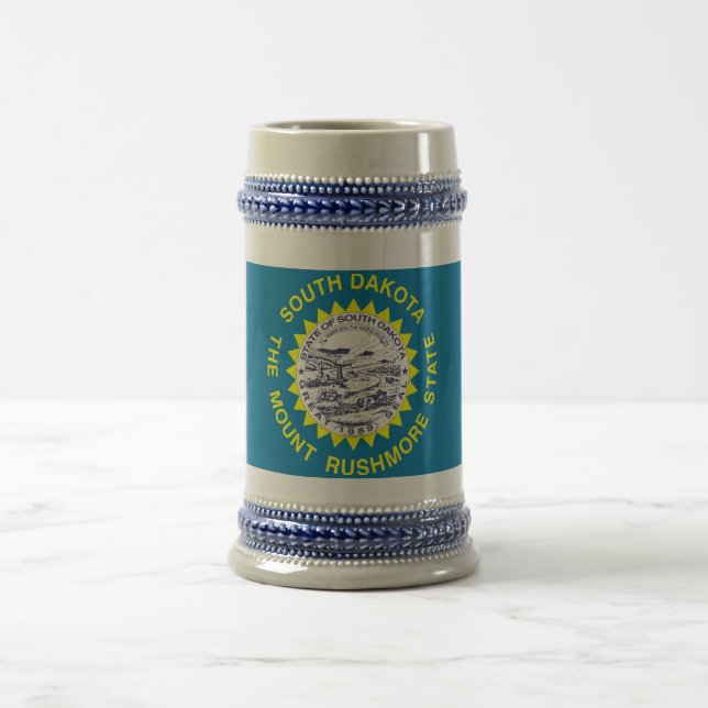 Tasse mit der Fahne des Staat South Dakota - USA (Mittel)