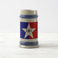 Tasse mit der Fahne von San Antonio City, Texas, U