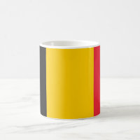 Tasse mit der Flagge Belgiens
