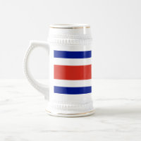 Tasse mit der Flagge Costa Ricas
