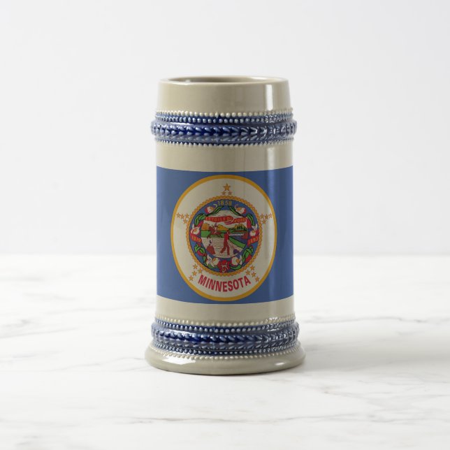 Tasse mit der Flagge des Staat Minnesota - USA (Mittel)
