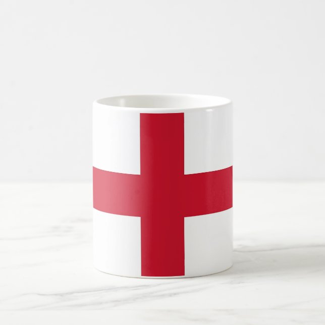 Tasse mit der Flagge Englands (Mittel)