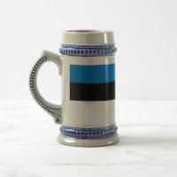Tasse mit der Flagge Estlands