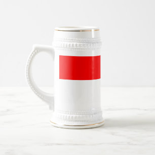 Tasse mit der Flagge Indonesiens