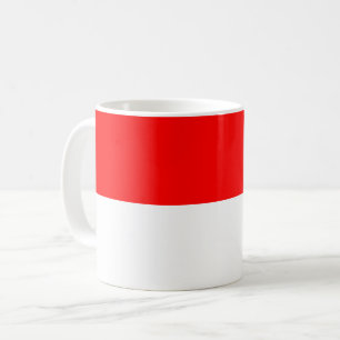 Tasse mit der Flagge Indonesiens