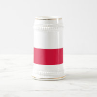 Tasse mit der Flagge Polens