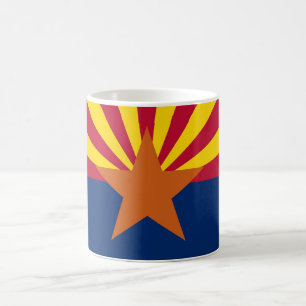 Tasse mit der Flagge von Arizona Staat - USA